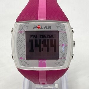 Polar FT4 Digital Watch Women 38mm Heart Rate Monitor Pink Date New Battery 8"